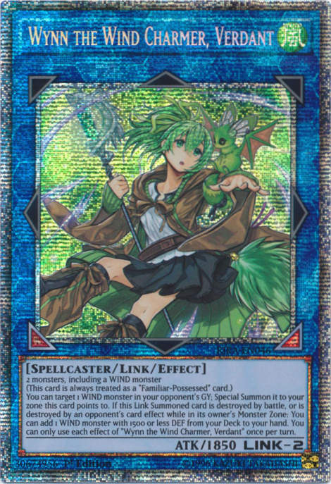 Wynn the Wind Charmer, Verdant (Starlight Rare) [RIRA-EN046] Starlight Rare | Gam3 Escape