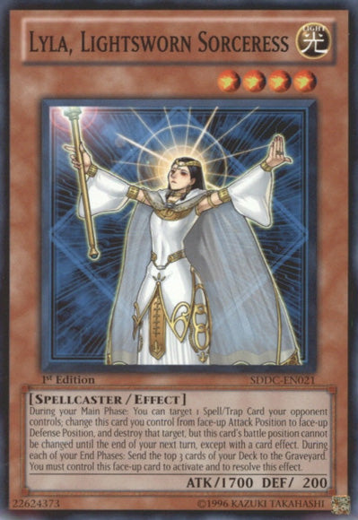 Lyla, Lightsworn Sorceress [SDDC-EN021] Common | Gam3 Escape