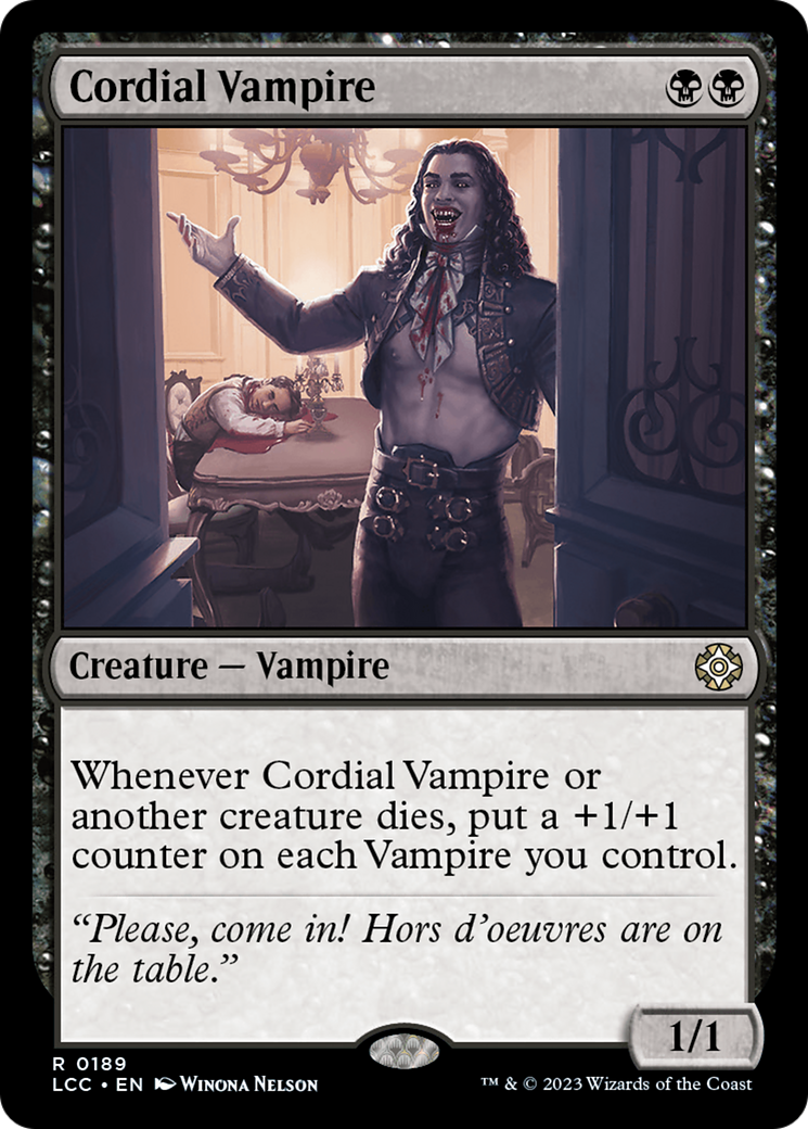 Cordial Vampire [The Lost Caverns of Ixalan Commander] | Gam3 Escape