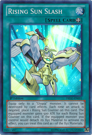 Rising Sun Slash [DRLG-EN051] Super Rare | Gam3 Escape