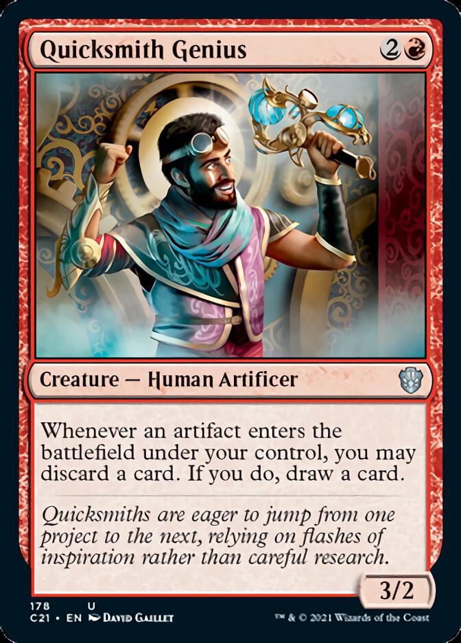 Quicksmith Genius [Commander 2021] | Gam3 Escape