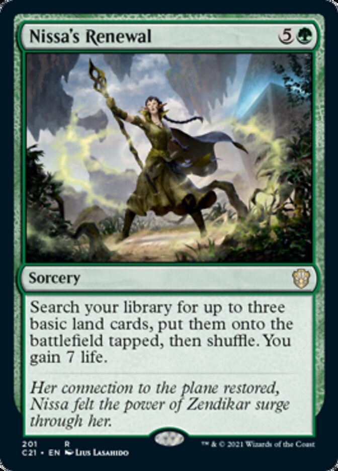 Nissa's Renewal [Commander 2021] | Gam3 Escape