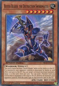 Buster Blader, the Destruction Swordmaster [SBCB-EN182] Common | Gam3 Escape