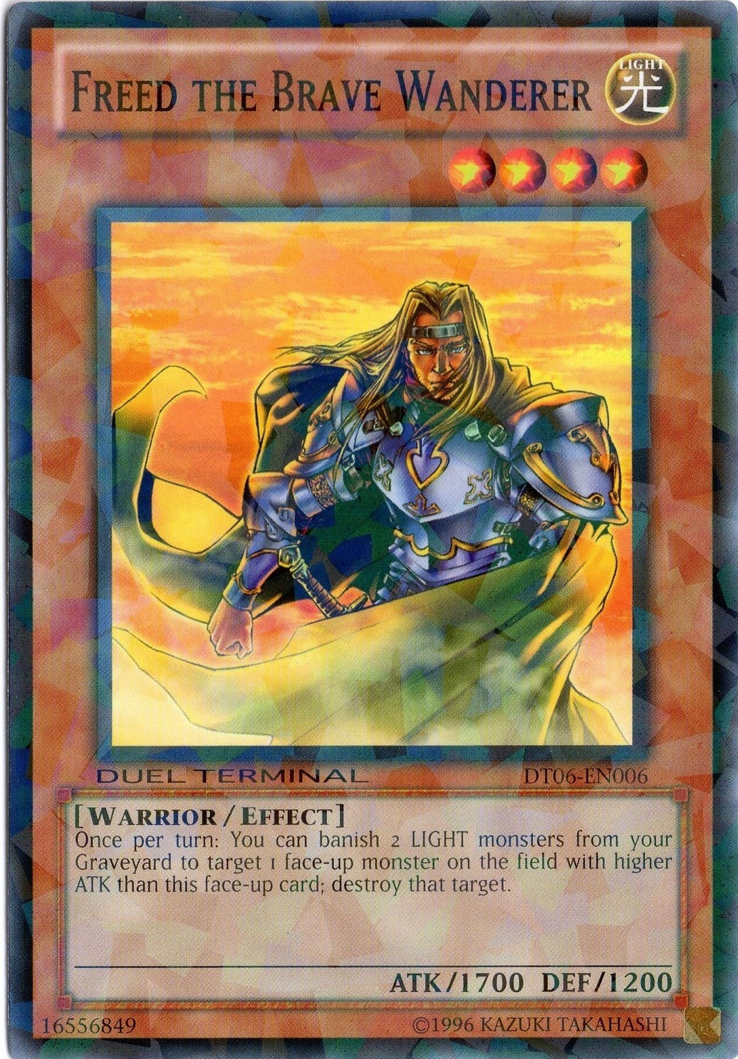 Freed the Brave Wanderer [DT06-EN006] Common | Gam3 Escape