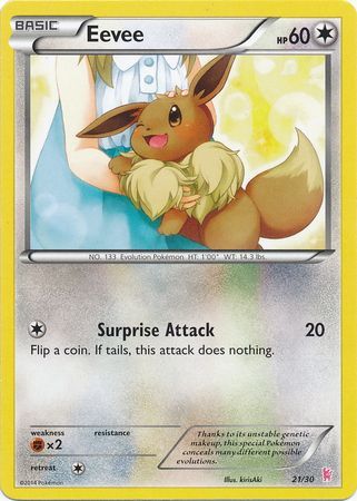 Eevee (21/30) [XY: Trainer Kit - Sylveon] | Gam3 Escape