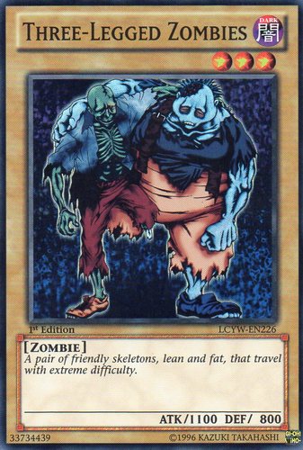 Three-Legged Zombies [LCYW-EN226] Super Rare | Gam3 Escape