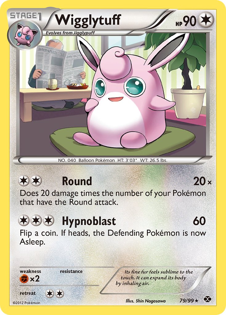 Wigglytuff (79/99) (Cosmos Holo) (Blister Exclusive) [Black & White: Next Destinies] | Gam3 Escape