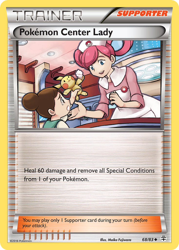 Pokemon Center Lady (68/83) [XY: Generations] | Gam3 Escape