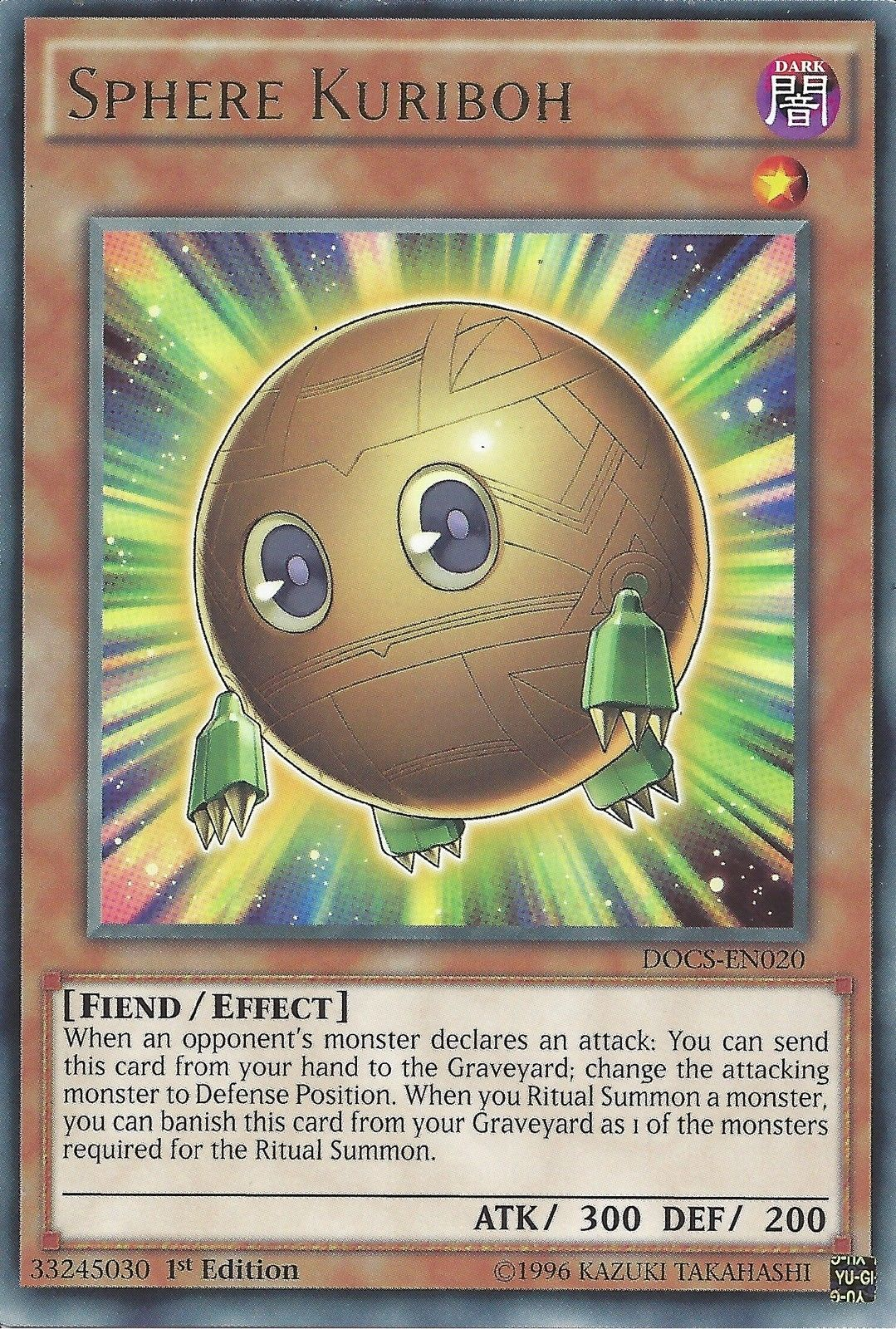 Sphere Kuriboh [DOCS-EN020] Rare | Gam3 Escape