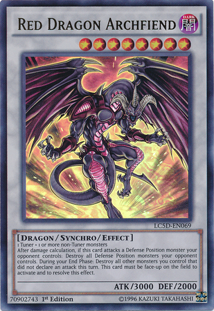 Red Dragon Archfiend [LC5D-EN069] Ultra Rare | Gam3 Escape