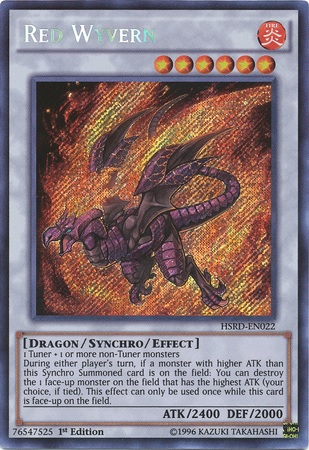 Red Wyvern [HSRD-EN022] Secret Rare | Gam3 Escape