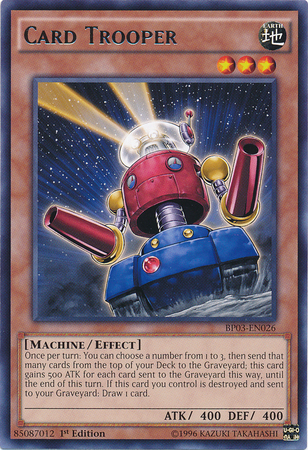 Card Trooper [BP03-EN026] Rare | Gam3 Escape