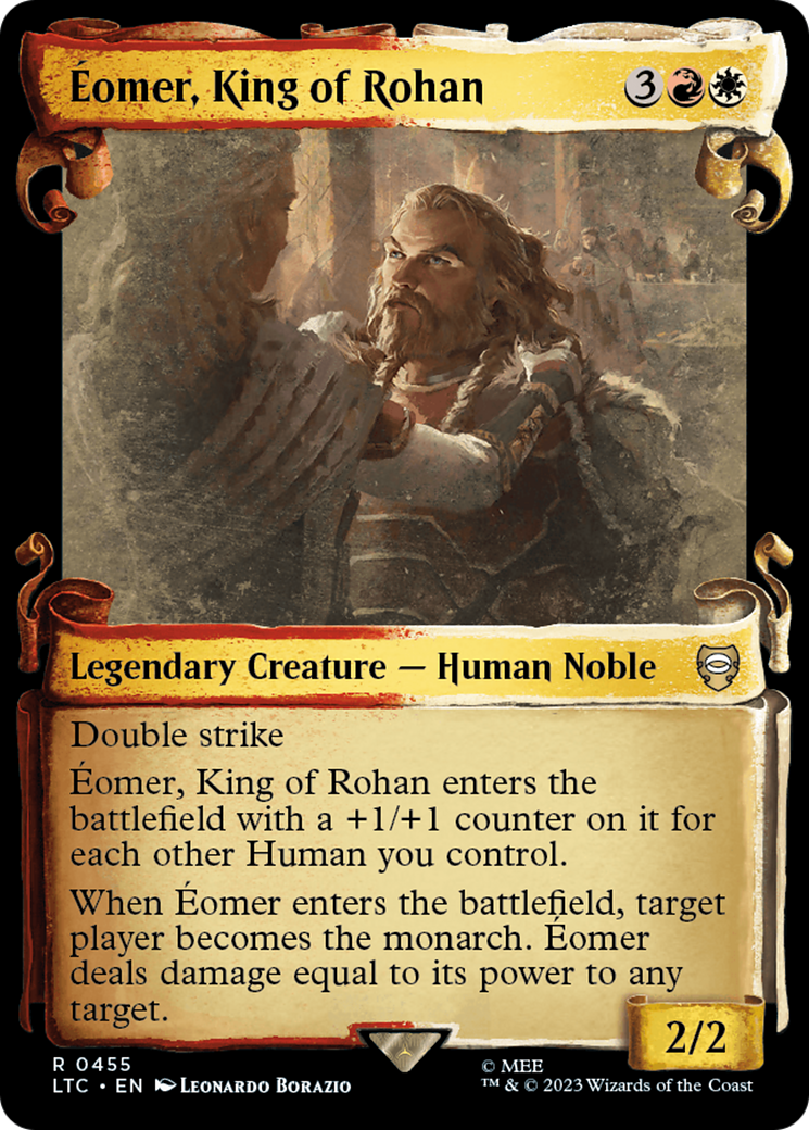 Eomer, King of Rohan [The Lord of the Rings: Tales of Middle-Earth Commander Showcase Scrolls] | Gam3 Escape