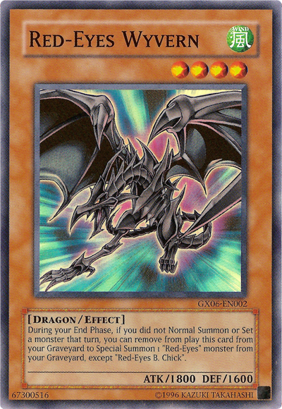 Red-Eyes Wyvern [GX06-EN002] Super Rare | Gam3 Escape