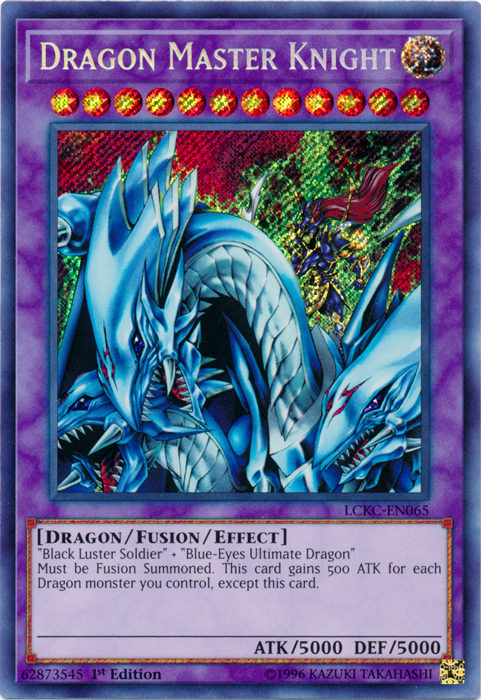 Dragon Master Knight [LCKC-EN065] Secret Rare | Gam3 Escape