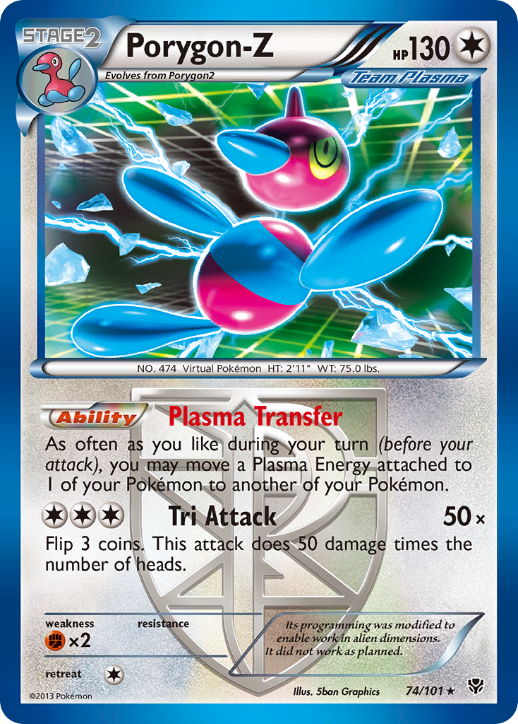 Porygon-Z (74/101) [Black & White: Plasma Blast] | Gam3 Escape