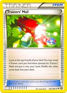 Trainers' Mail (92a/108) (Alternate Art Promo) [XY: Roaring Skies] | Gam3 Escape