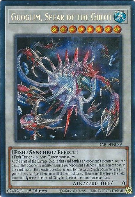 Guoglim, Spear of the Ghoti [DABL-EN089] Secret Rare | Gam3 Escape