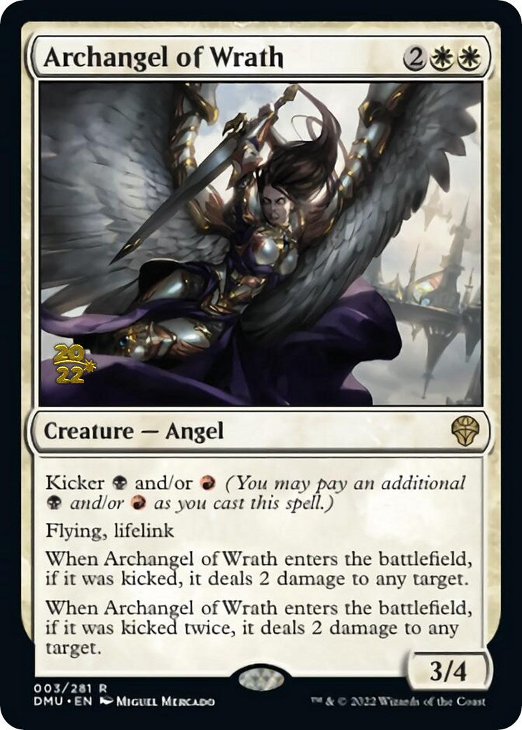 Archangel of Wrath [Dominaria United Prerelease Promos] | Gam3 Escape
