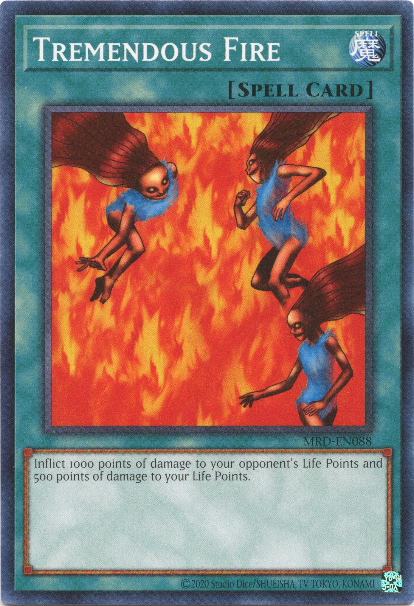 Tremendous Fire (25th Anniversary) [MRD-EN088] Common | Gam3 Escape