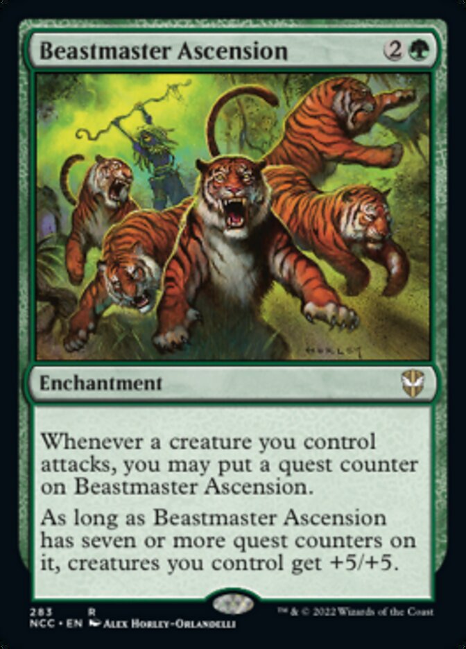 Beastmaster Ascension [Streets of New Capenna Commander] | Gam3 Escape
