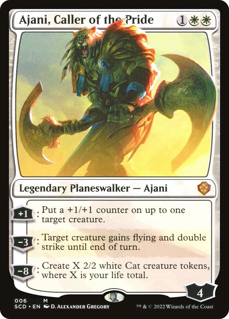 Ajani, Caller of the Pride [Starter Commander Decks] | Gam3 Escape