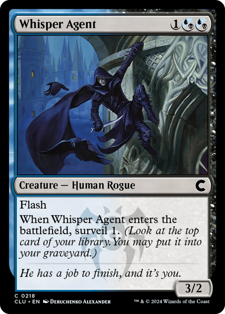 Whisper Agent [Ravnica: Clue Edition] | Gam3 Escape