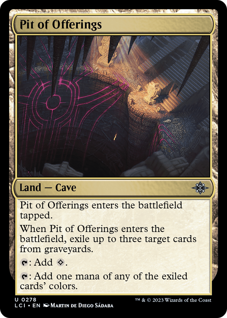Pit of Offerings [The Lost Caverns of Ixalan] | Gam3 Escape