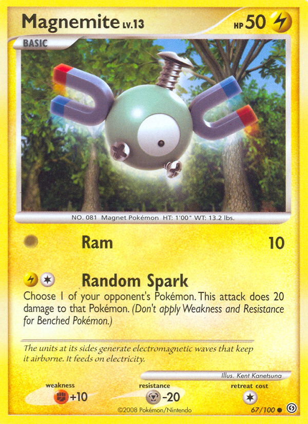 Magnemite (67/100) [Diamond & Pearl: Stormfront] | Gam3 Escape