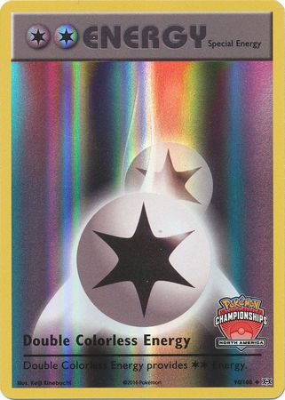 Double Colorless Energy (90/108) (NA International Championship Promo) [XY: Evolutions] | Gam3 Escape