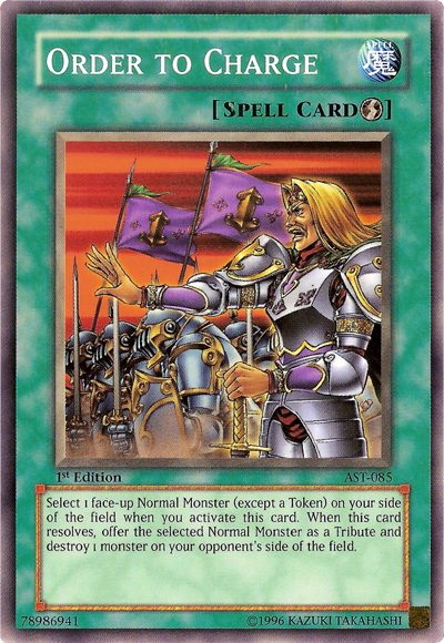 Order to Charge [AST-085] Common | Gam3 Escape