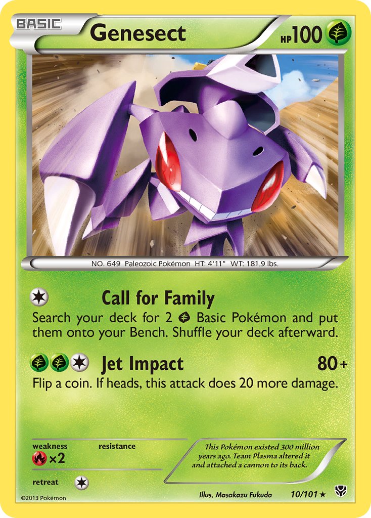 Genesect (10/101) (Theme Deck Exclusive) [Black & White: Plasma Blast] | Gam3 Escape