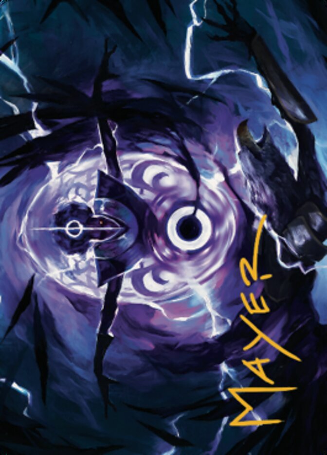 Rona's Vortex Art Card (Gold-Stamped Signature) [Dominaria United Art Series] | Gam3 Escape