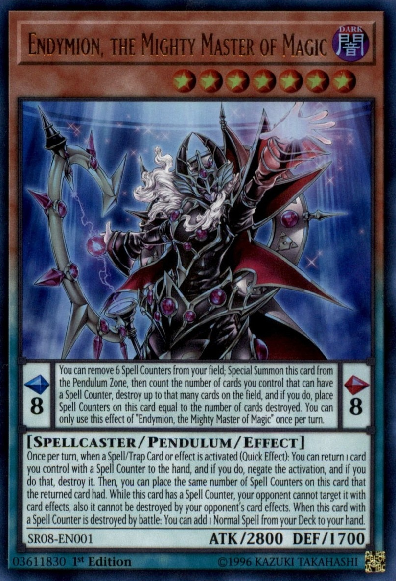 Endymion, the Mighty Master of Magic [SR08-EN001] Ultra Rare | Gam3 Escape