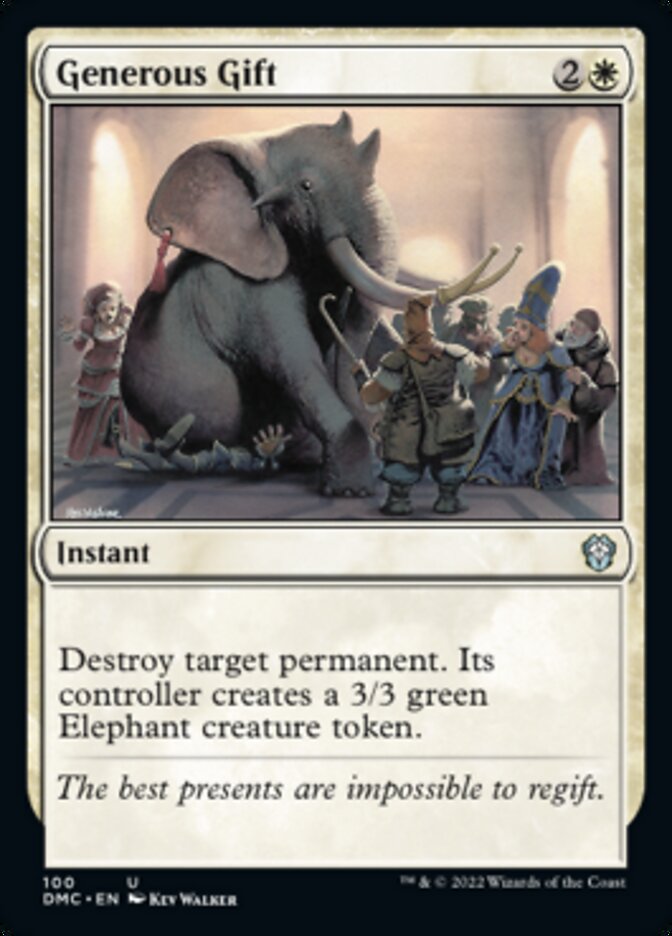 Generous Gift [Dominaria United Commander] | Gam3 Escape