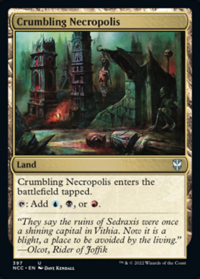 Crumbling Necropolis [Streets of New Capenna Commander] | Gam3 Escape