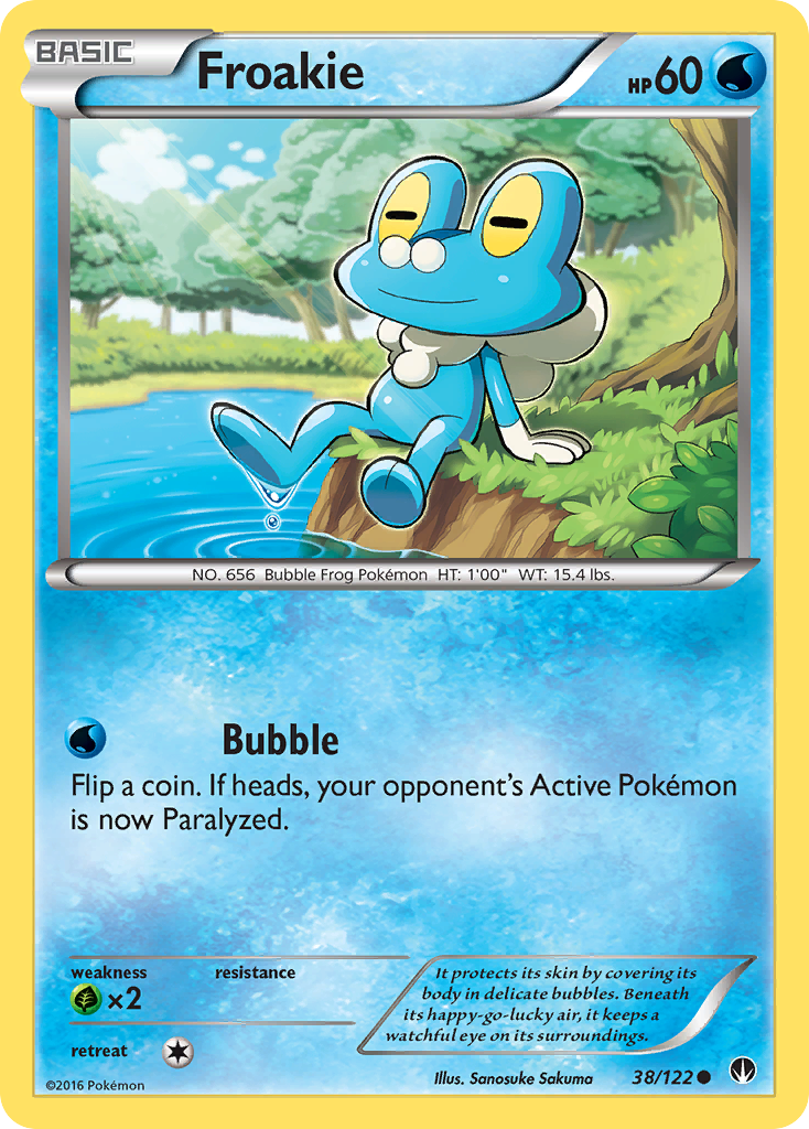 Froakie (38/122) [XY: BREAKpoint] | Gam3 Escape