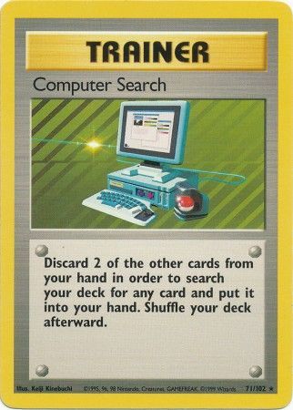 Computer Search (71/102) [Base Set Unlimited] | Gam3 Escape