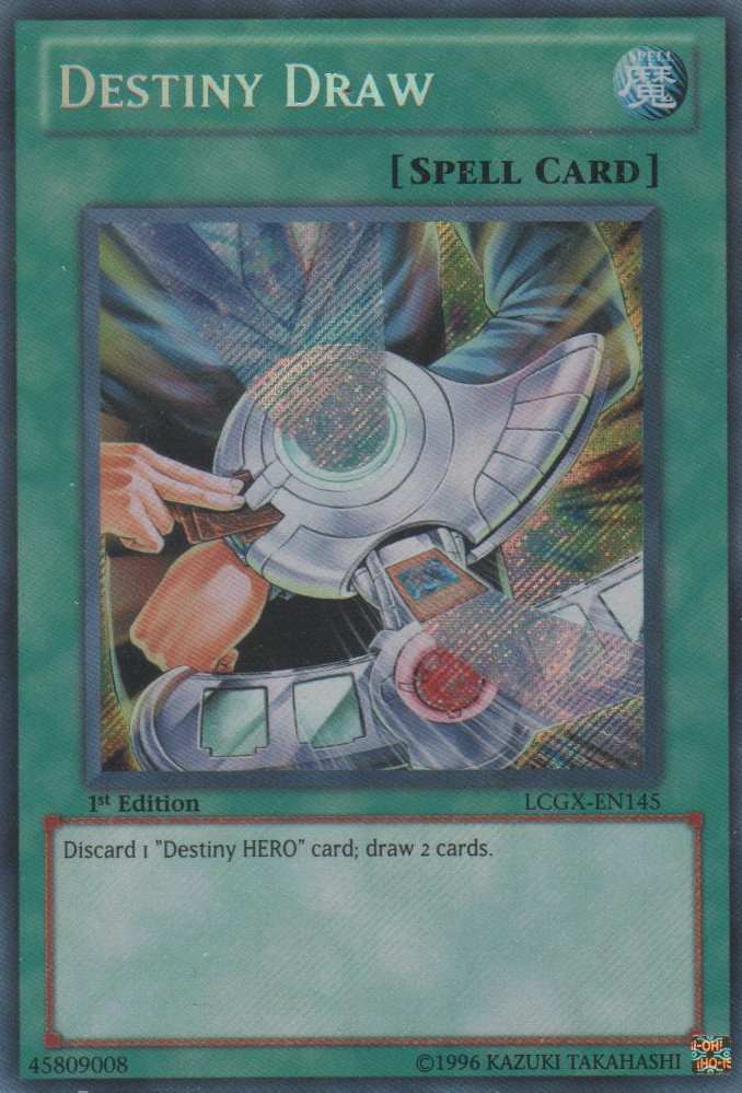 Destiny Draw [LCGX-EN145] Secret Rare | Gam3 Escape