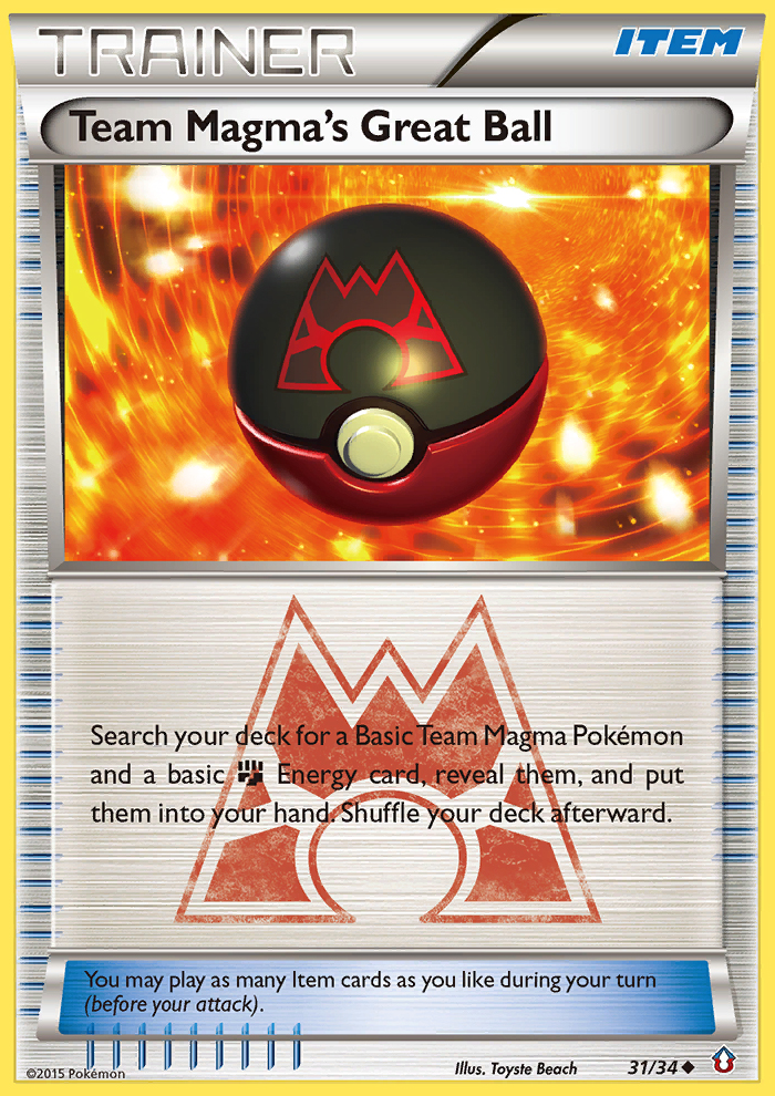 Team Magma's Great Ball (31/34) [XY: Double Crisis] | Gam3 Escape