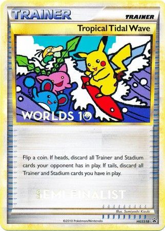 Tropical Tidal Wave (HGSS18) (Semi Finalist) [HeartGold & SoulSilver: Black Star Promos] | Gam3 Escape