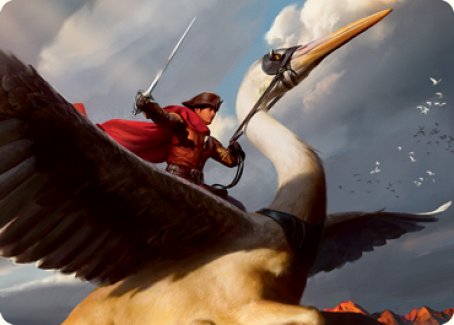 Rem Karolus, Stalwart Slayer Art Card [Innistrad: Midnight Hunt Art Series] | Gam3 Escape