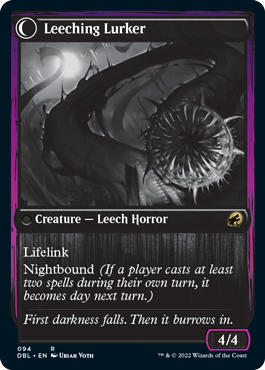 Curse of Leeches // Leeching Lurker [Innistrad: Double Feature] | Gam3 Escape