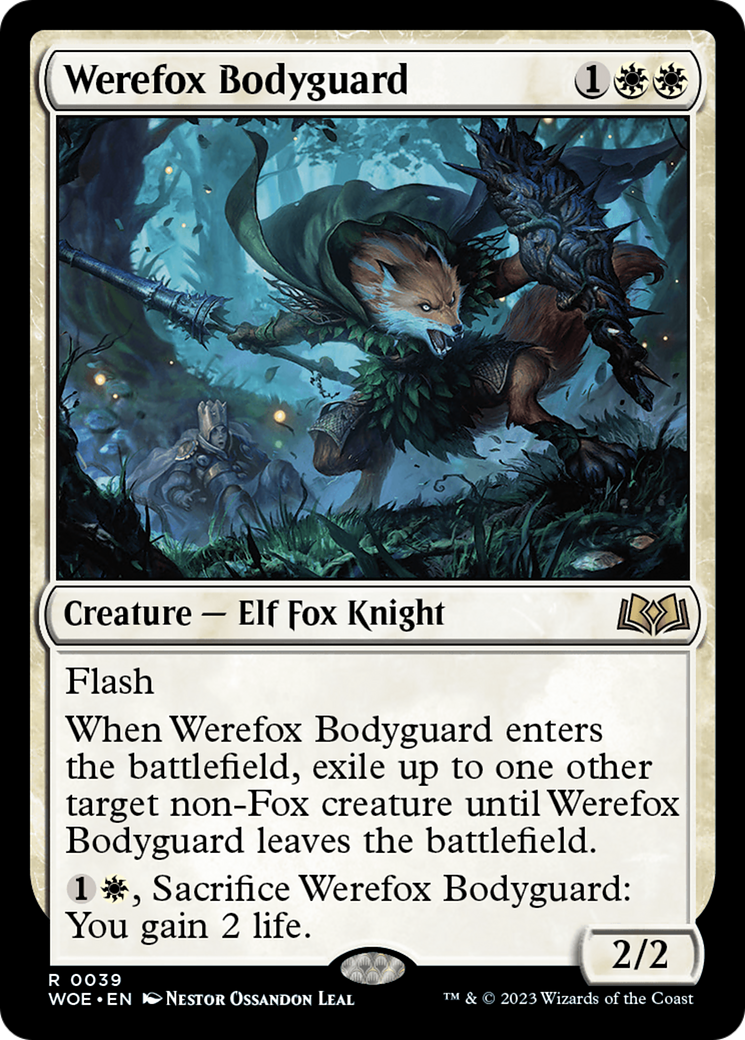 Werefox Bodyguard [Wilds of Eldraine] | Gam3 Escape