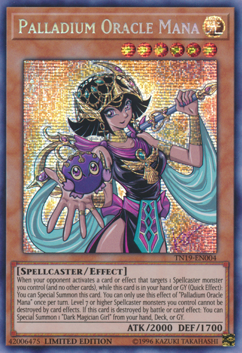 Palladium Oracle Mana [TN19-EN004] Prismatic Secret Rare | Gam3 Escape