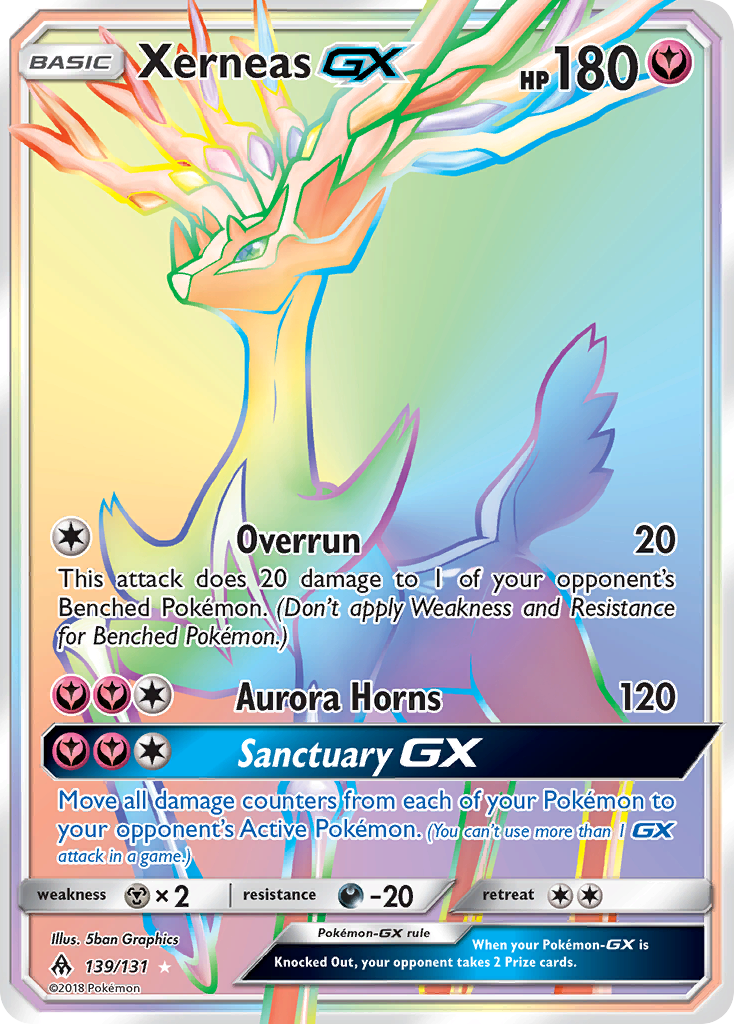 Xerneas GX (139/131) [Sun & Moon: Forbidden Light] | Gam3 Escape