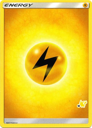 Lightning Energy (Pikachu Stamp #18) [Battle Academy 2020] | Gam3 Escape