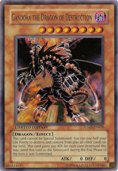 Gandora the Dragon of Destruction [JUMP-EN028] Ultra Rare | Gam3 Escape