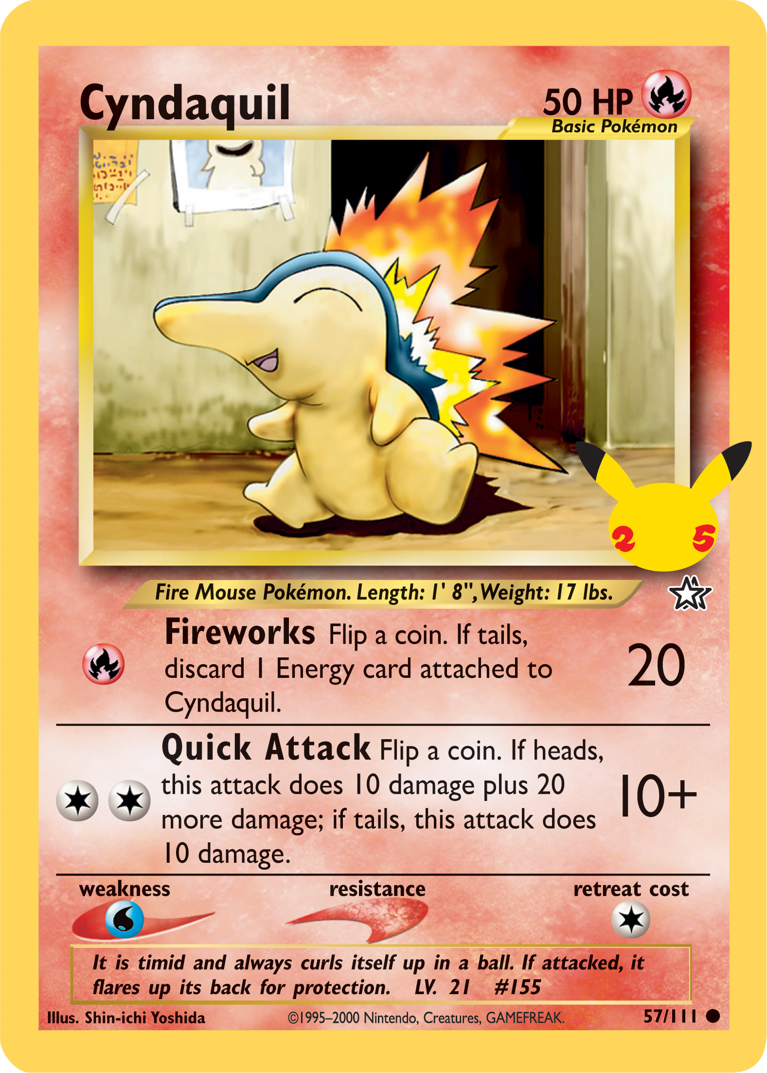 Cyndaquil (57/111) [First Partner Pack] | Gam3 Escape