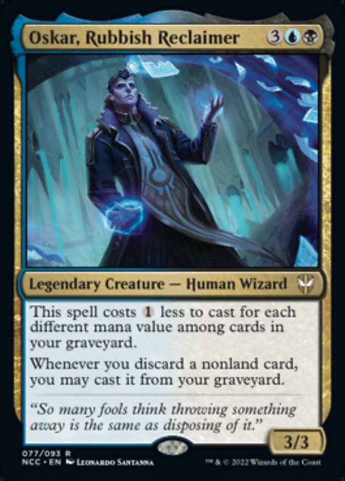 Oskar, Rubbish Reclaimer [Streets of New Capenna Commander] | Gam3 Escape